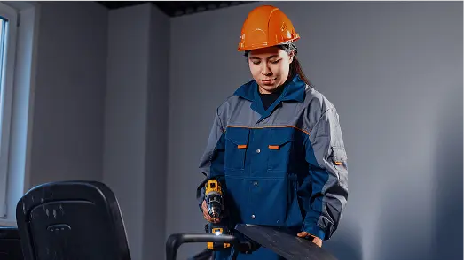 Trabalho de montagem