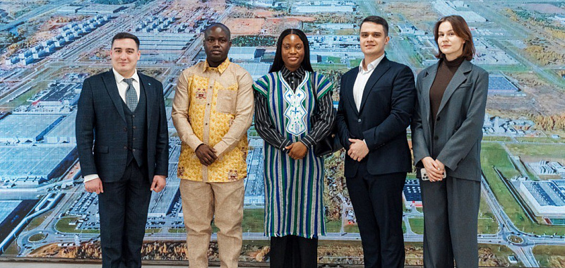 A delegation of representatives from Sierra