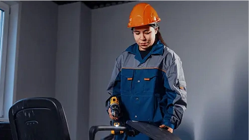 Trabalho de montagem